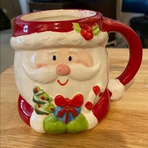 Fun Santa Mug. Holds 12 oz